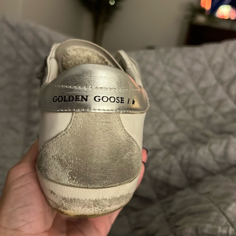 Women’s Golden Goose shoes, size 8.